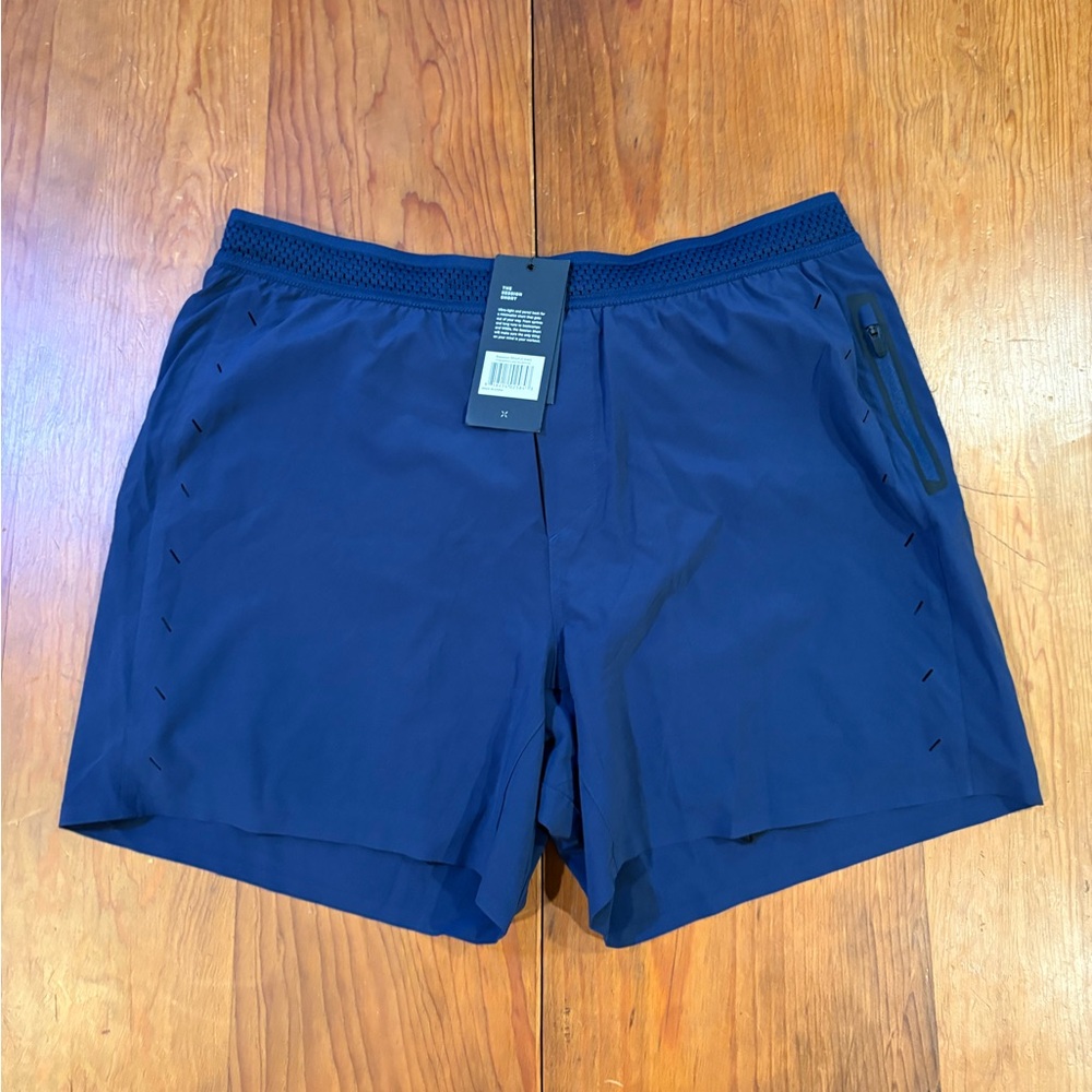 Ten Thousand Session Short Ultra-light Running Workout 5in Liner NAVY XL